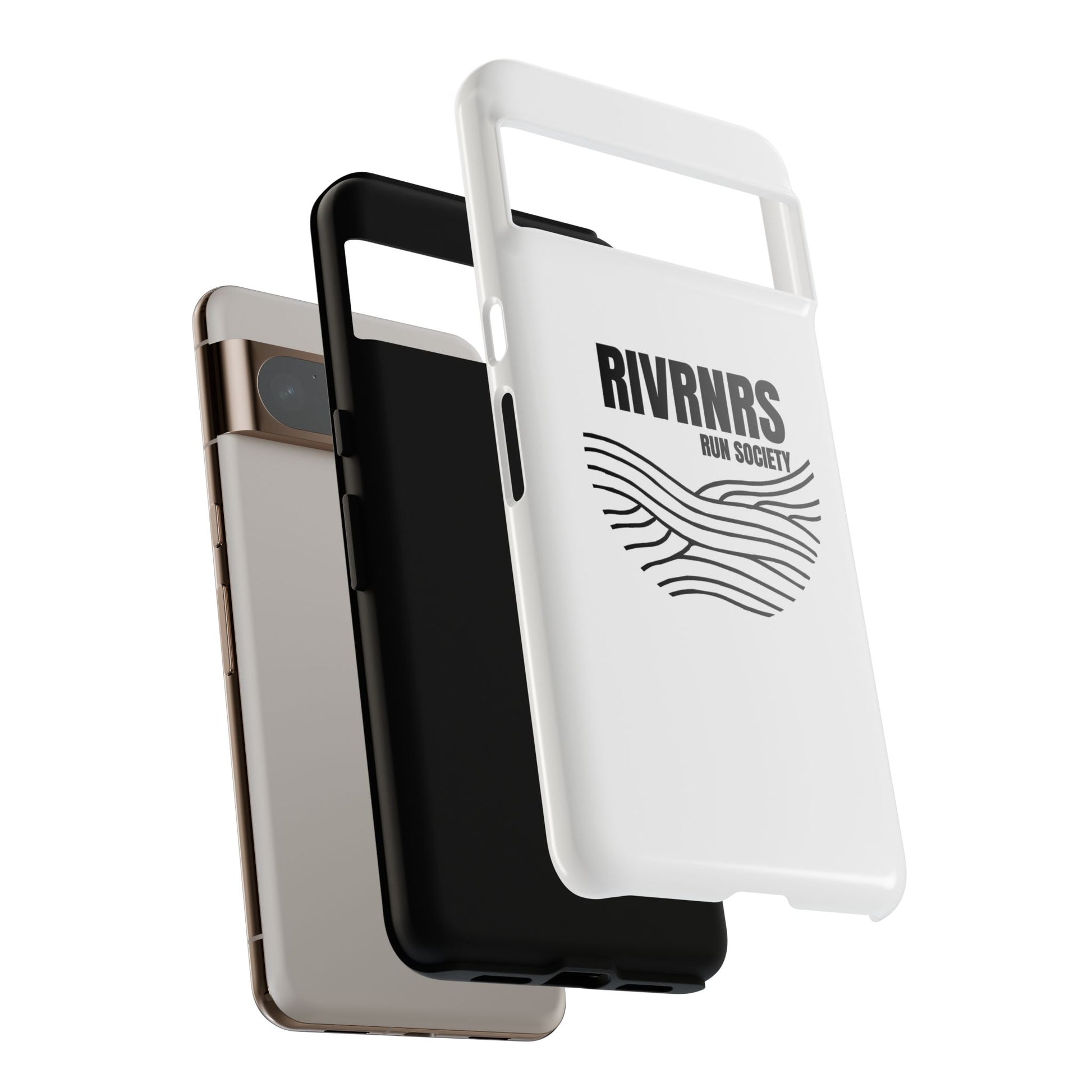 RIVRNR Run Society Phone Case, Tough Phone Cover, Run Enthusiast Gift, Adventure Accessory, Sporty Tech