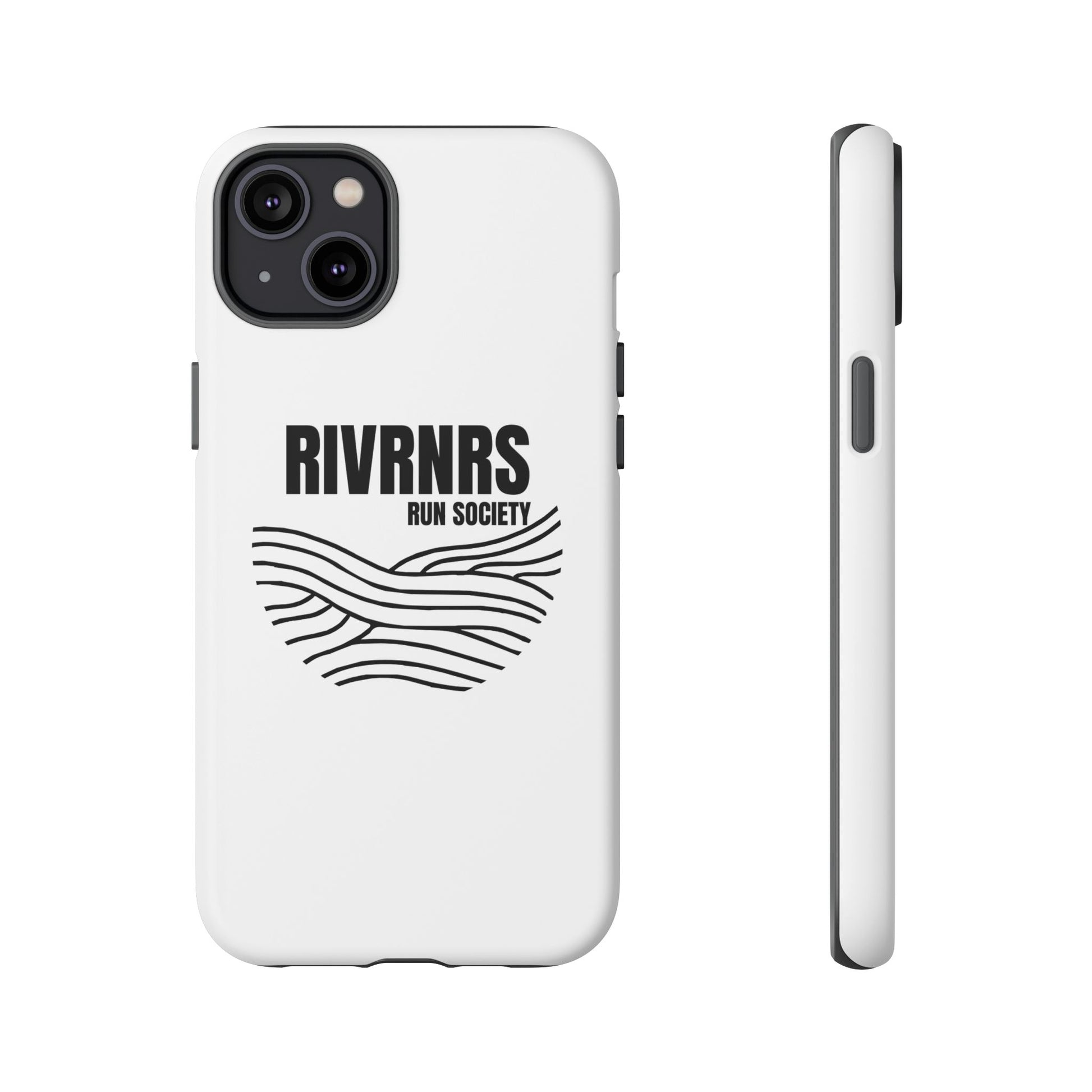 RIVRNR Run Society Phone Case, Tough Phone Cover, Run Enthusiast Gift, Adventure Accessory, Sporty Tech