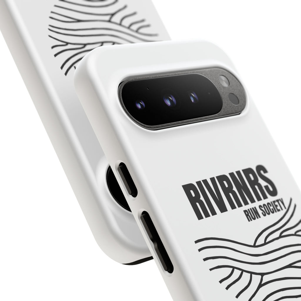 RIVRNR Run Society Phone Case, Tough Phone Cover, Run Enthusiast Gift, Adventure Accessory, Sporty Tech
