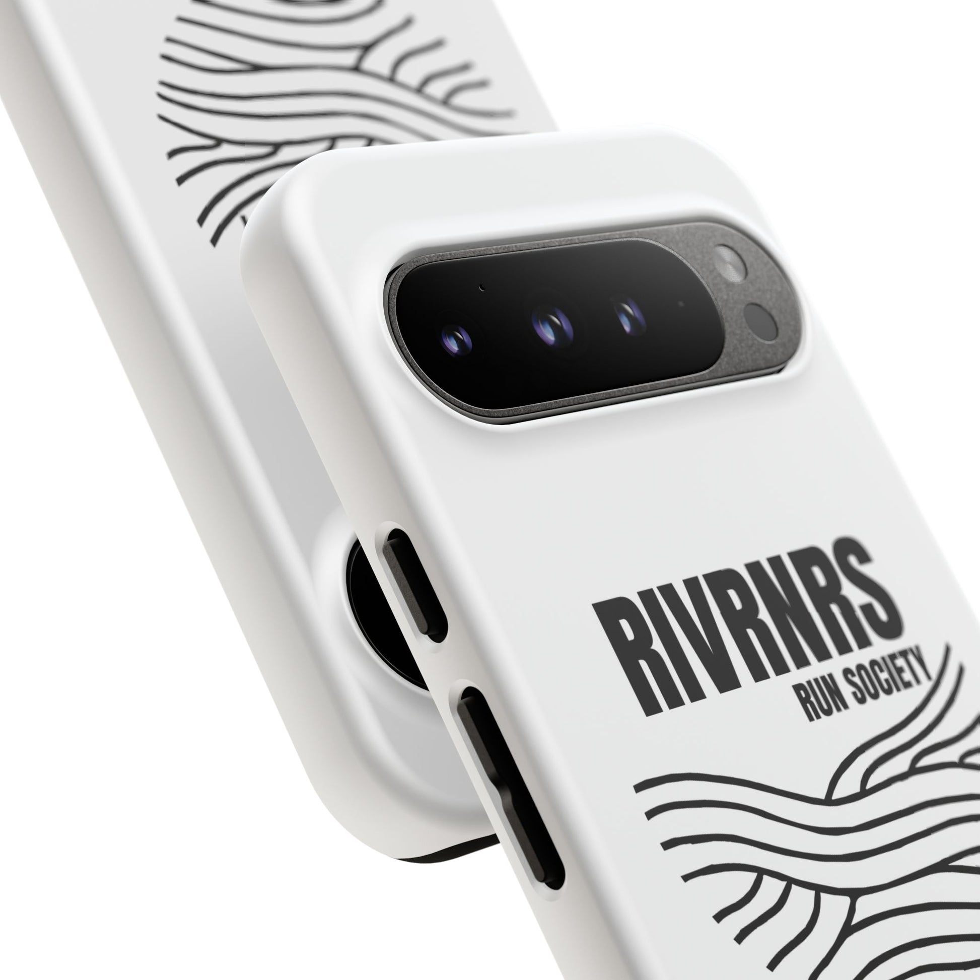 RIVRNR Run Society Phone Case, Tough Phone Cover, Run Enthusiast Gift, Adventure Accessory, Sporty Tech