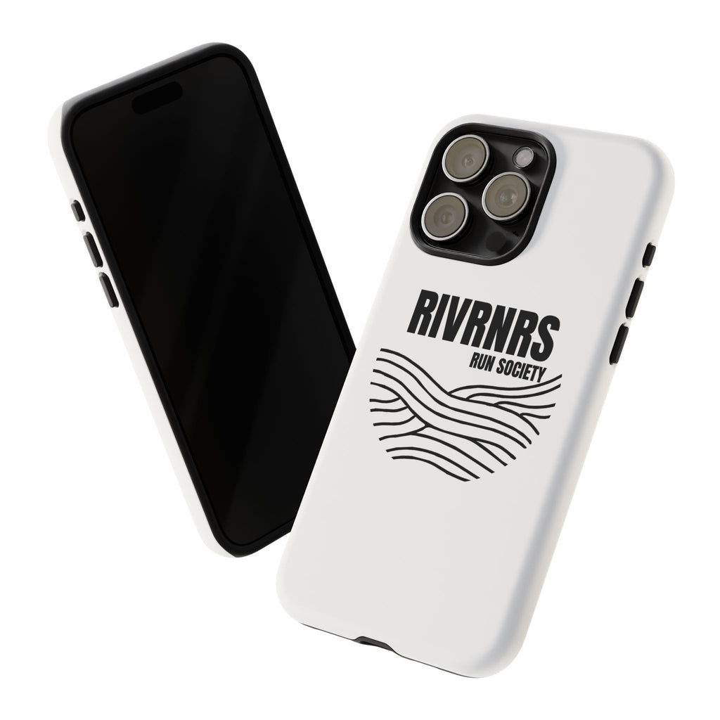RIVRNR Run Society Phone Case, Tough Phone Cover, Run Enthusiast Gift, Adventure Accessory, Sporty Tech