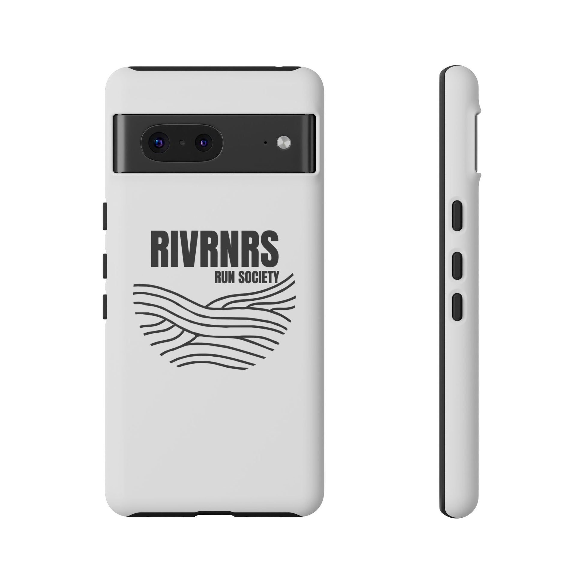 RIVRNR Run Society Phone Case, Tough Phone Cover, Run Enthusiast Gift, Adventure Accessory, Sporty Tech