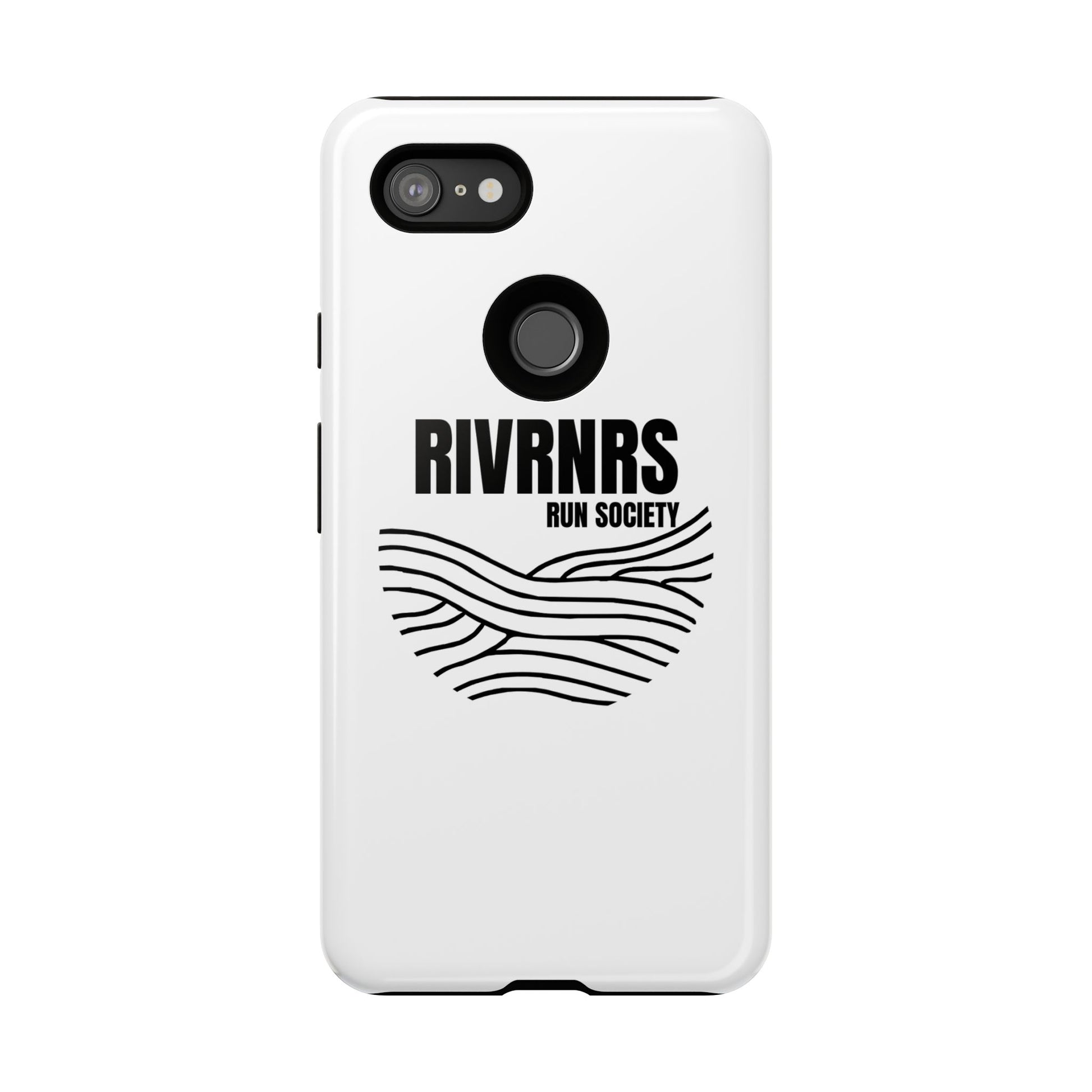 RIVRNR Run Society Phone Case, Tough Phone Cover, Run Enthusiast Gift, Adventure Accessory, Sporty Tech