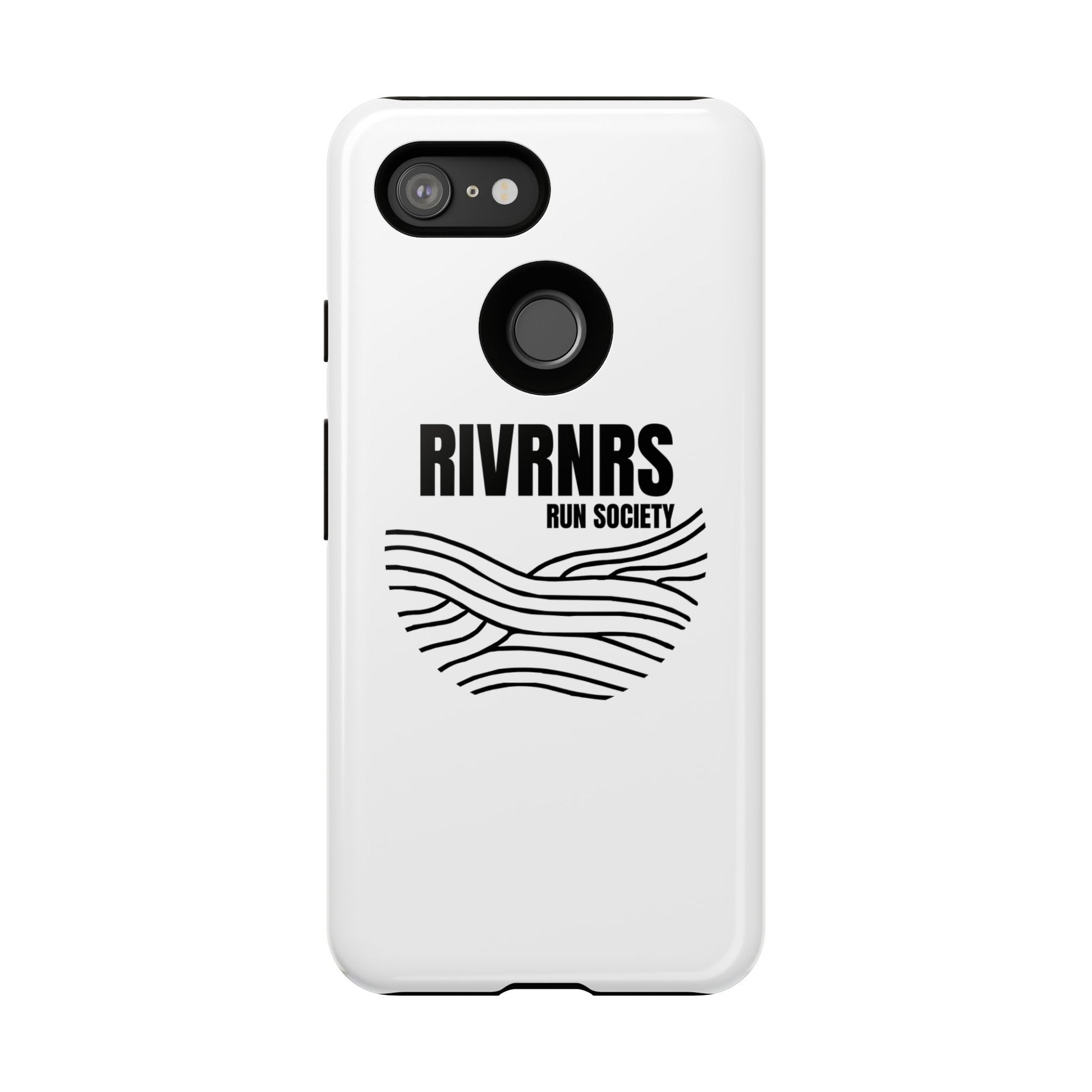 RIVRNR Run Society Phone Case, Tough Phone Cover, Run Enthusiast Gift, Adventure Accessory, Sporty Tech