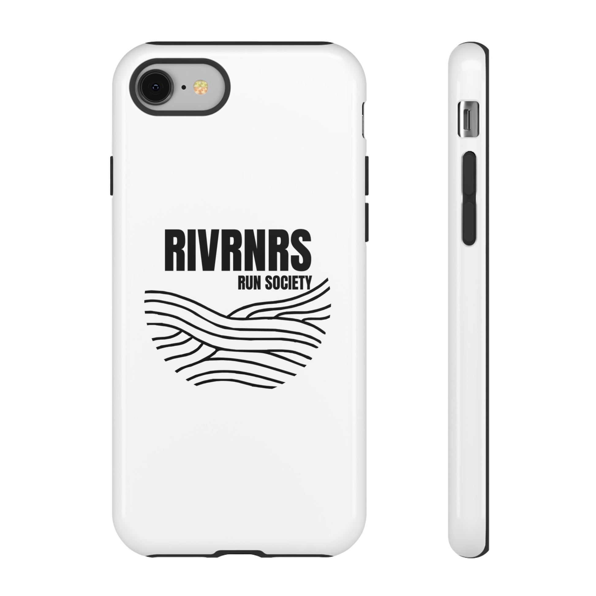 RIVRNR Run Society Phone Case, Tough Phone Cover, Run Enthusiast Gift, Adventure Accessory, Sporty Tech