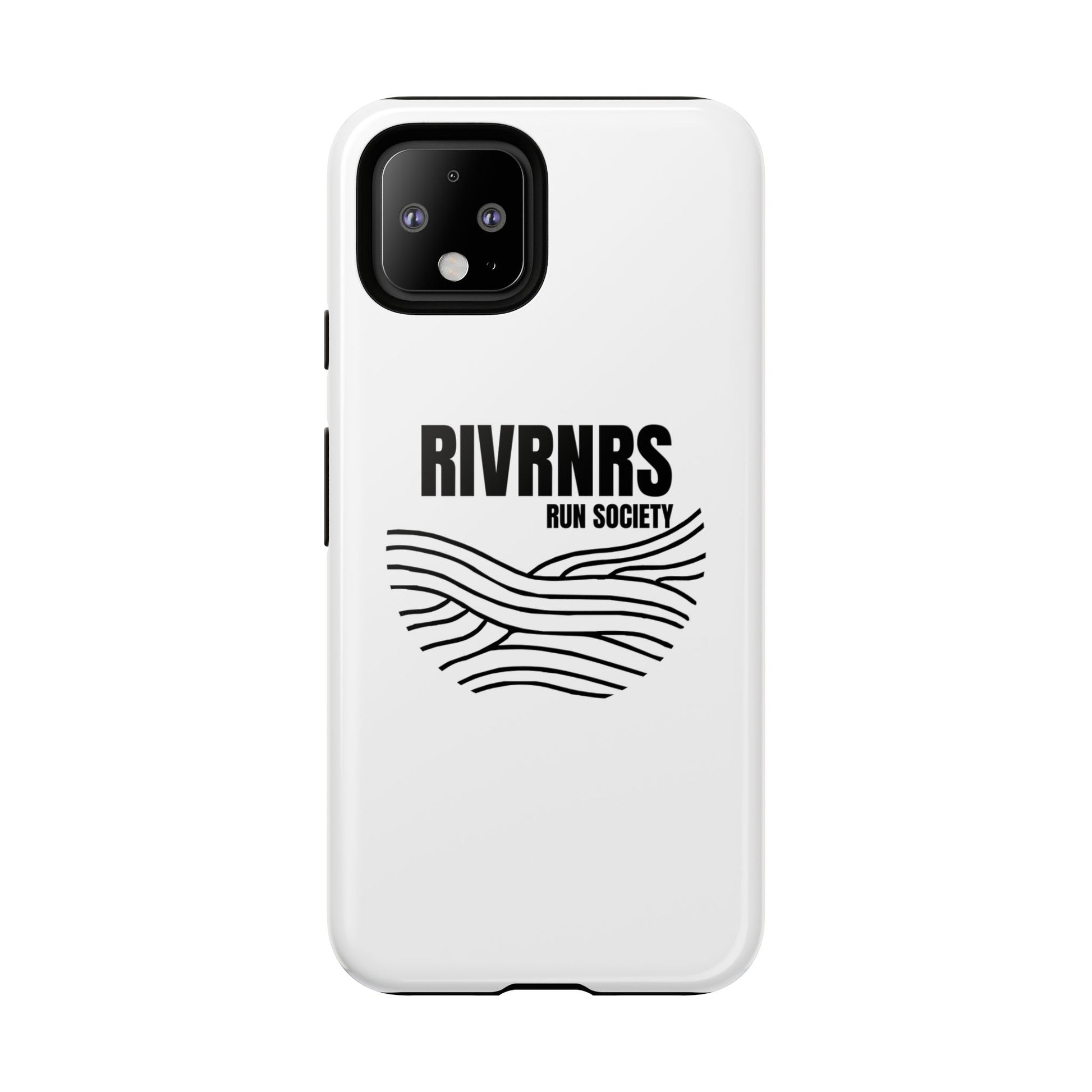 RIVRNR Run Society Phone Case, Tough Phone Cover, Run Enthusiast Gift, Adventure Accessory, Sporty Tech