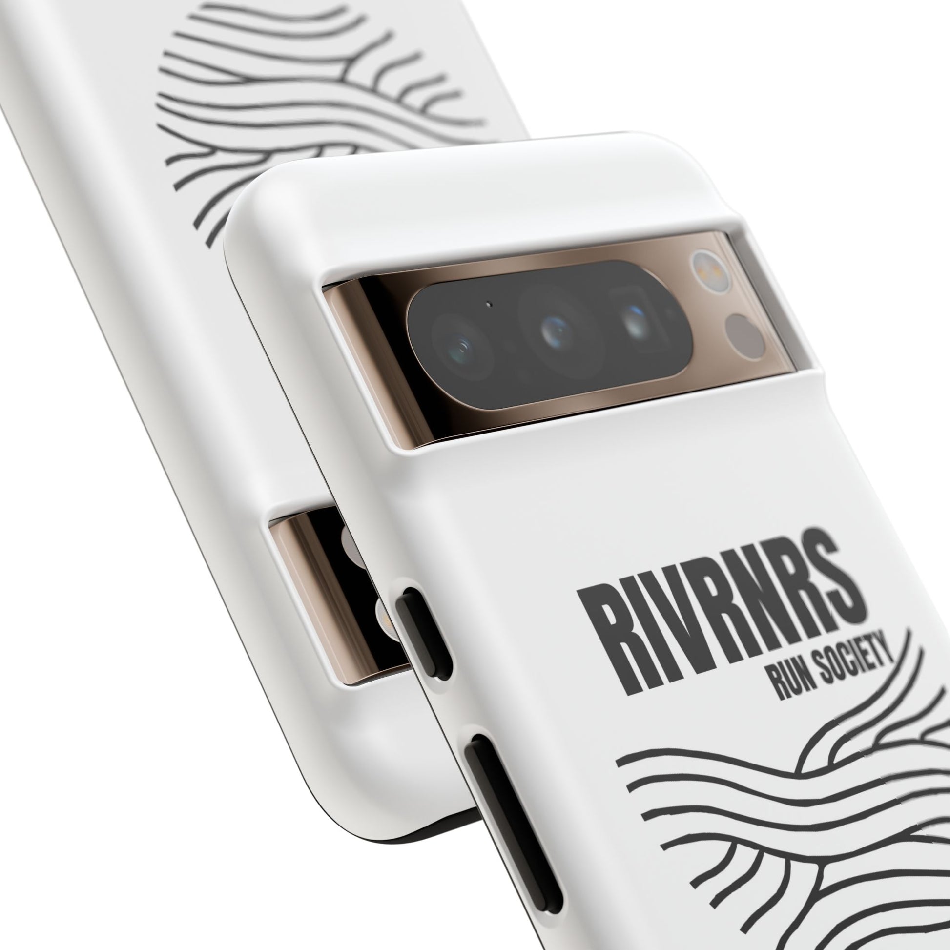 RIVRNR Run Society Phone Case, Tough Phone Cover, Run Enthusiast Gift, Adventure Accessory, Sporty Tech