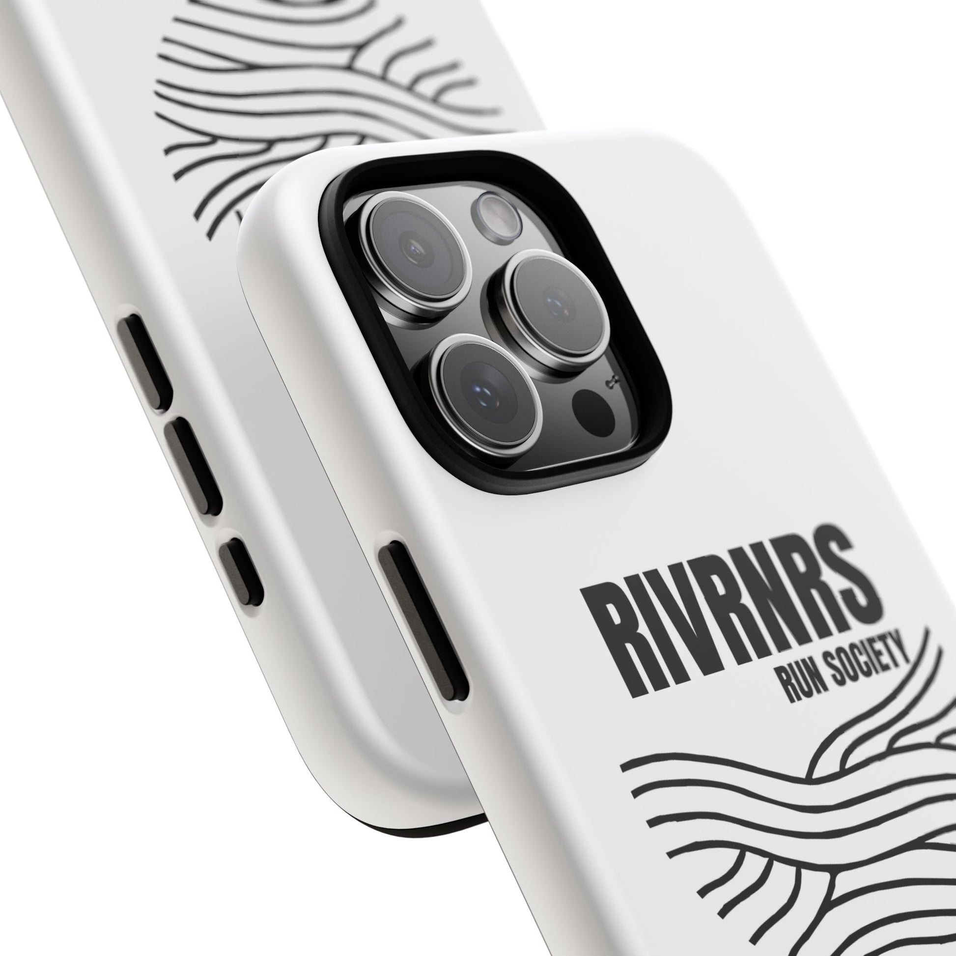 RIVRNR Run Society Phone Case, Tough Phone Cover, Run Enthusiast Gift, Adventure Accessory, Sporty Tech