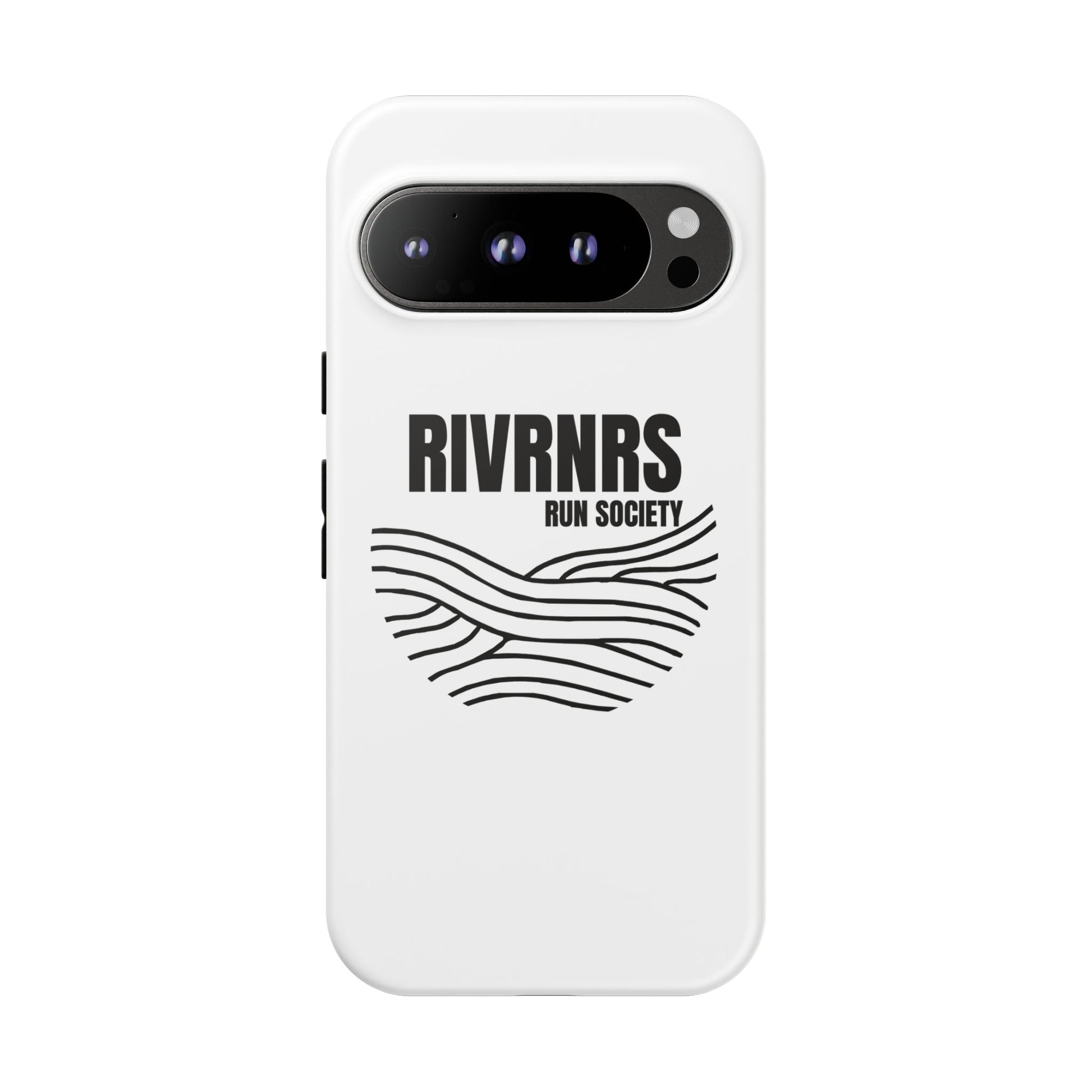 RIVRNR Run Society Phone Case, Tough Phone Cover, Run Enthusiast Gift, Adventure Accessory, Sporty Tech