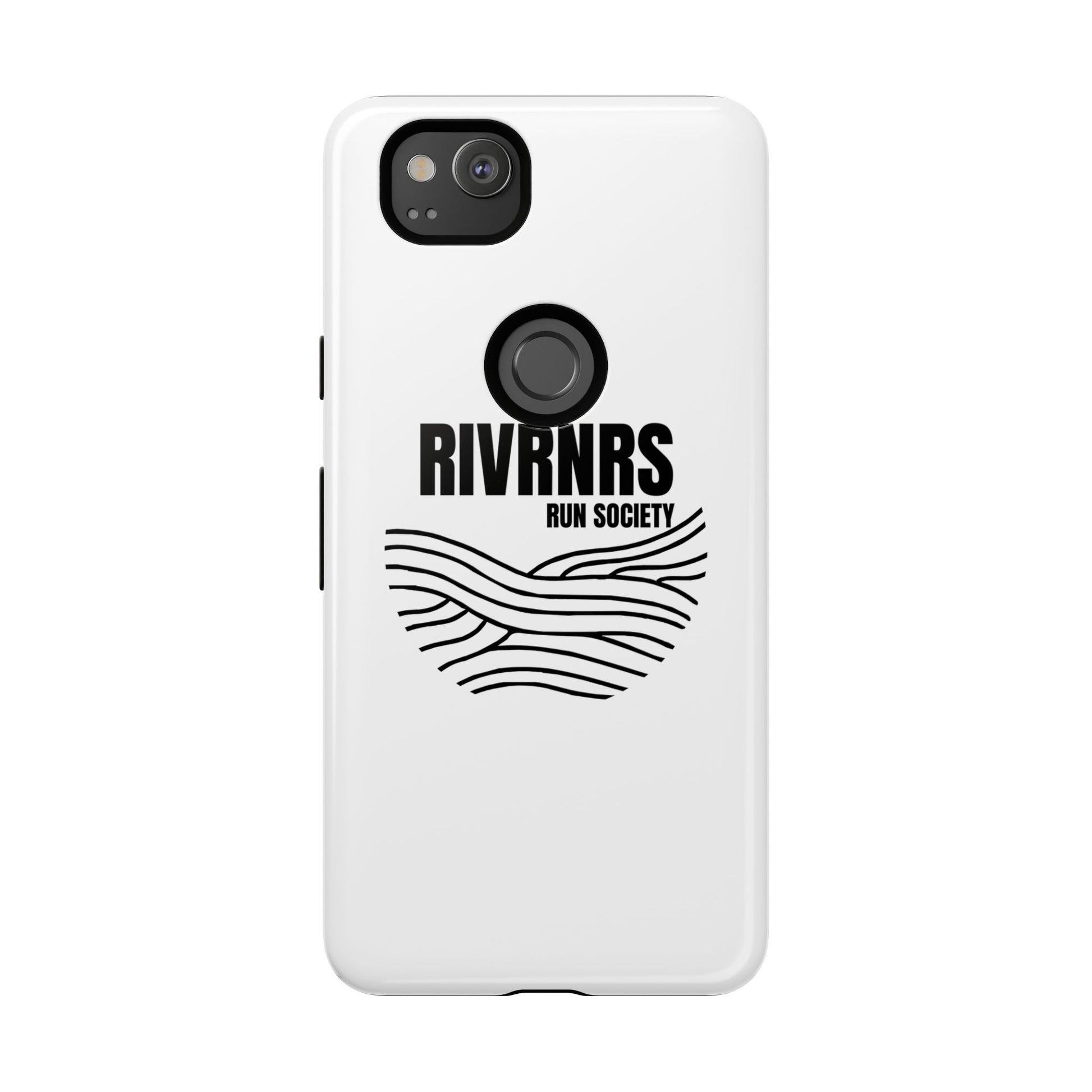 RIVRNR Run Society Phone Case, Tough Phone Cover, Run Enthusiast Gift, Adventure Accessory, Sporty Tech