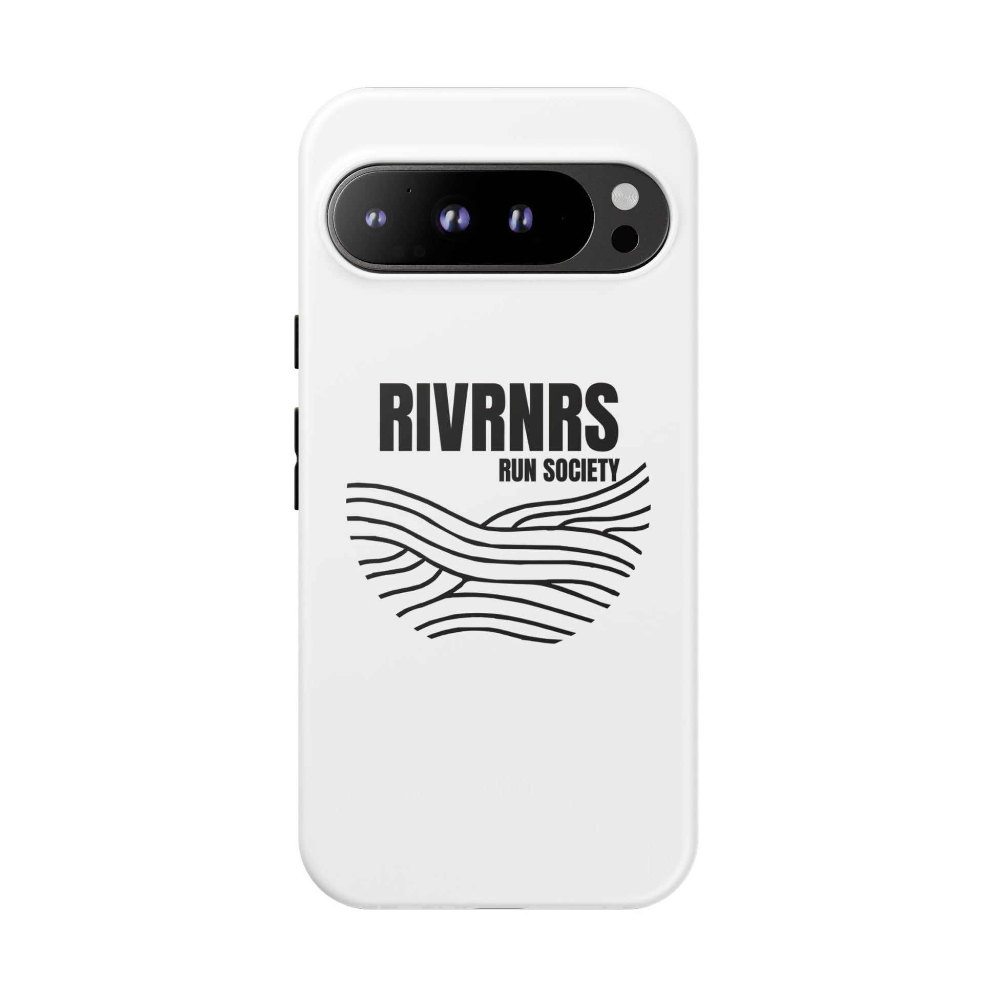 RIVRNR Run Society Phone Case, Tough Phone Cover, Run Enthusiast Gift, Adventure Accessory, Sporty Tech