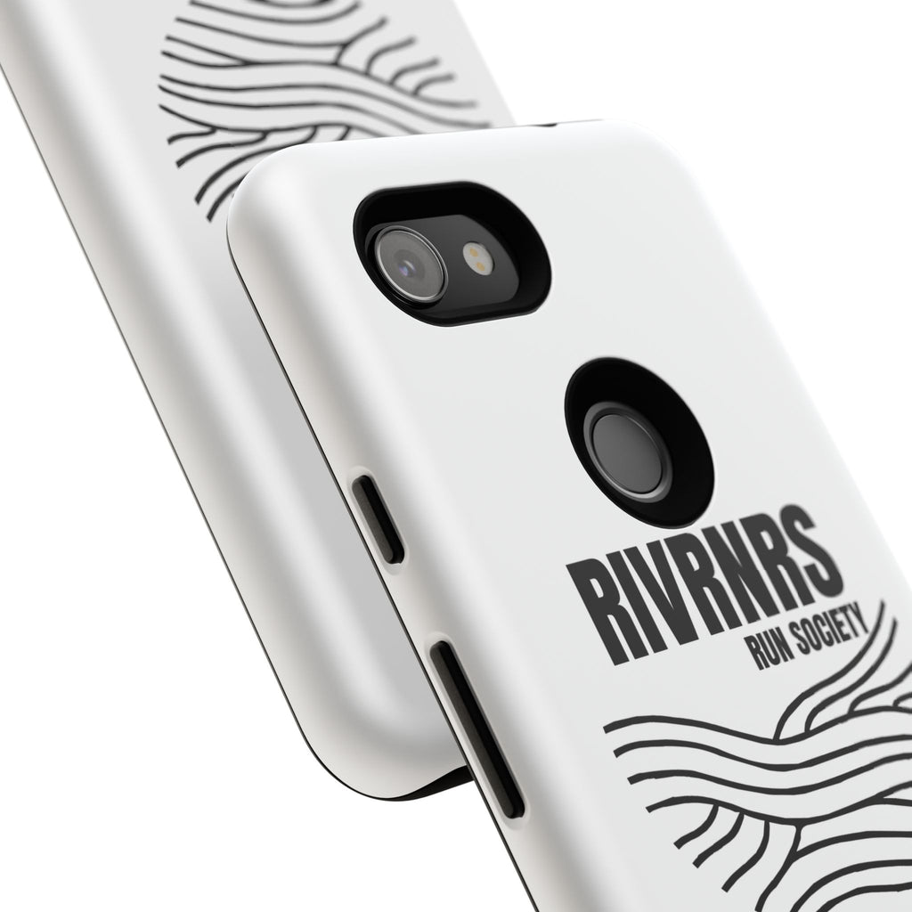 RIVRNR Run Society Phone Case, Tough Phone Cover, Run Enthusiast Gift, Adventure Accessory, Sporty Tech