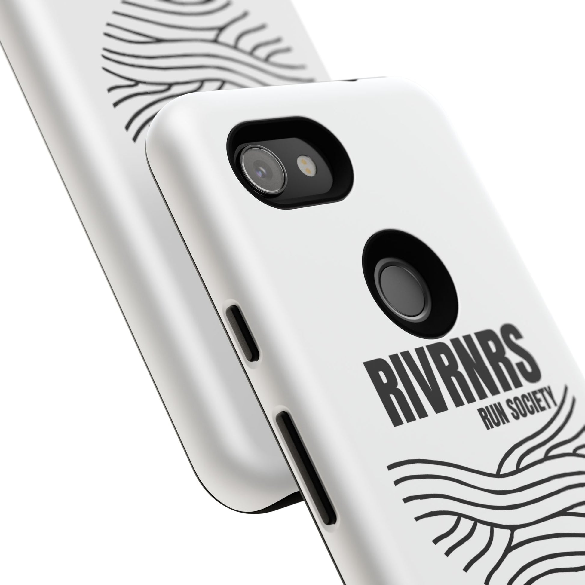 RIVRNR Run Society Phone Case, Tough Phone Cover, Run Enthusiast Gift, Adventure Accessory, Sporty Tech