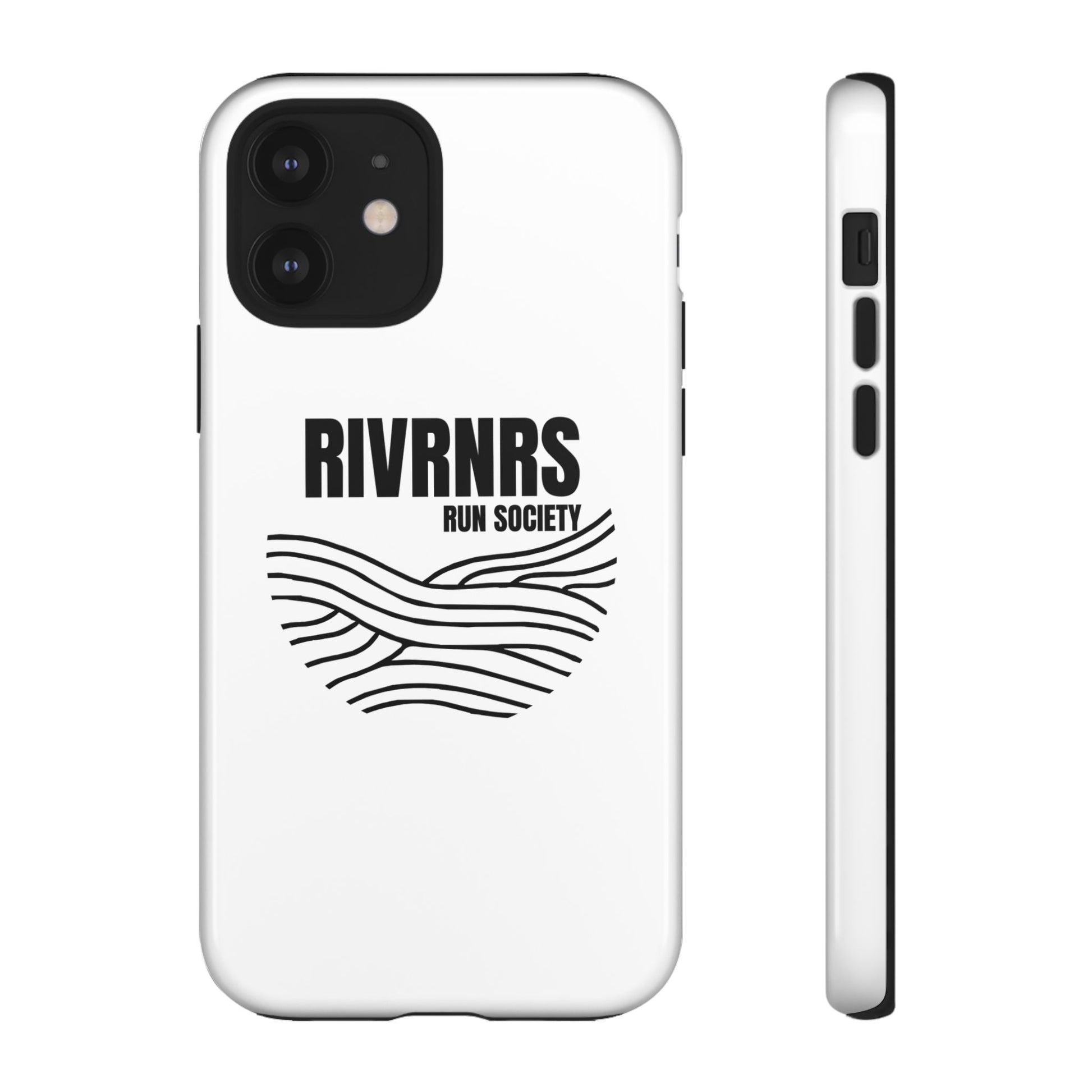 RIVRNR Run Society Phone Case, Tough Phone Cover, Run Enthusiast Gift, Adventure Accessory, Sporty Tech