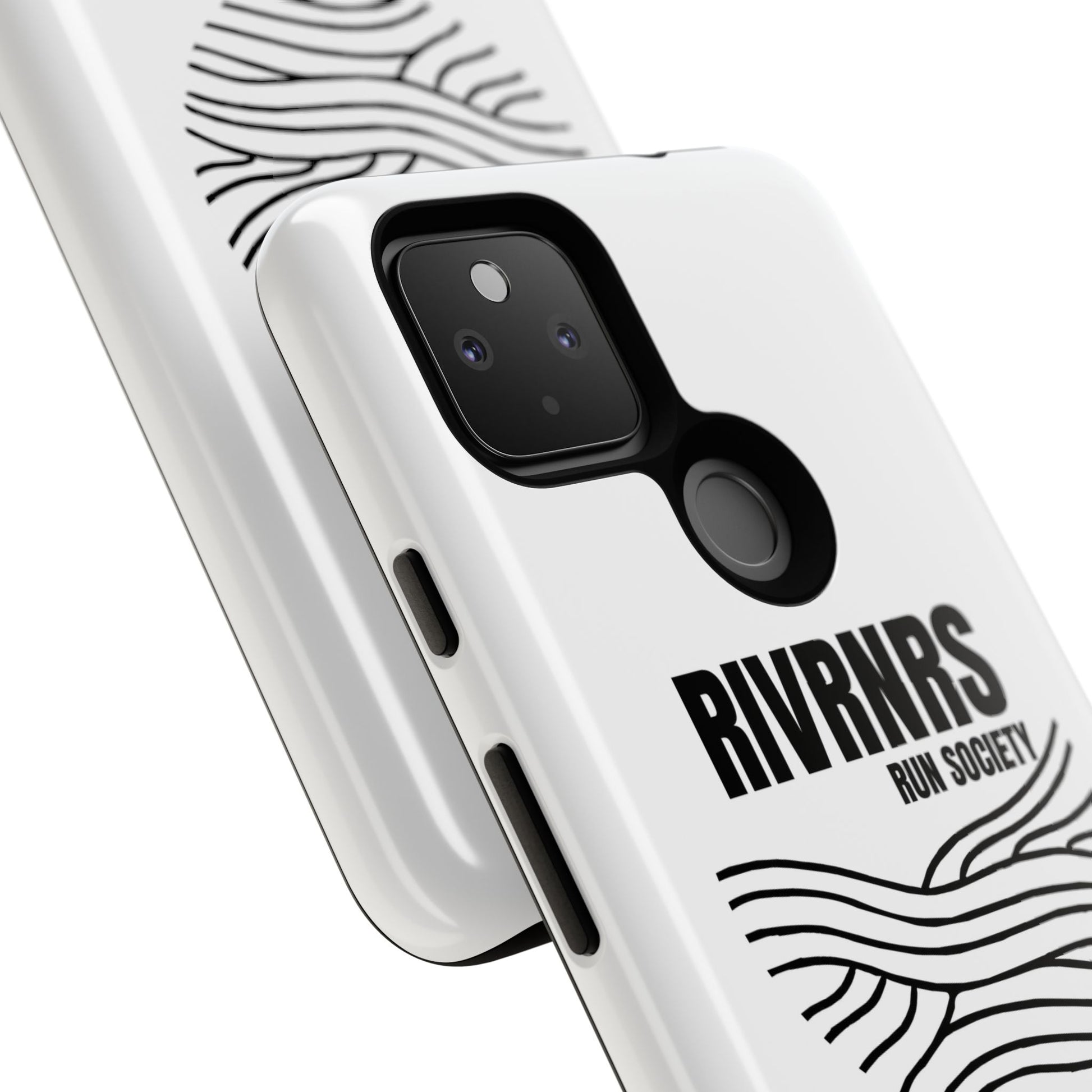 RIVRNR Run Society Phone Case, Tough Phone Cover, Run Enthusiast Gift, Adventure Accessory, Sporty Tech