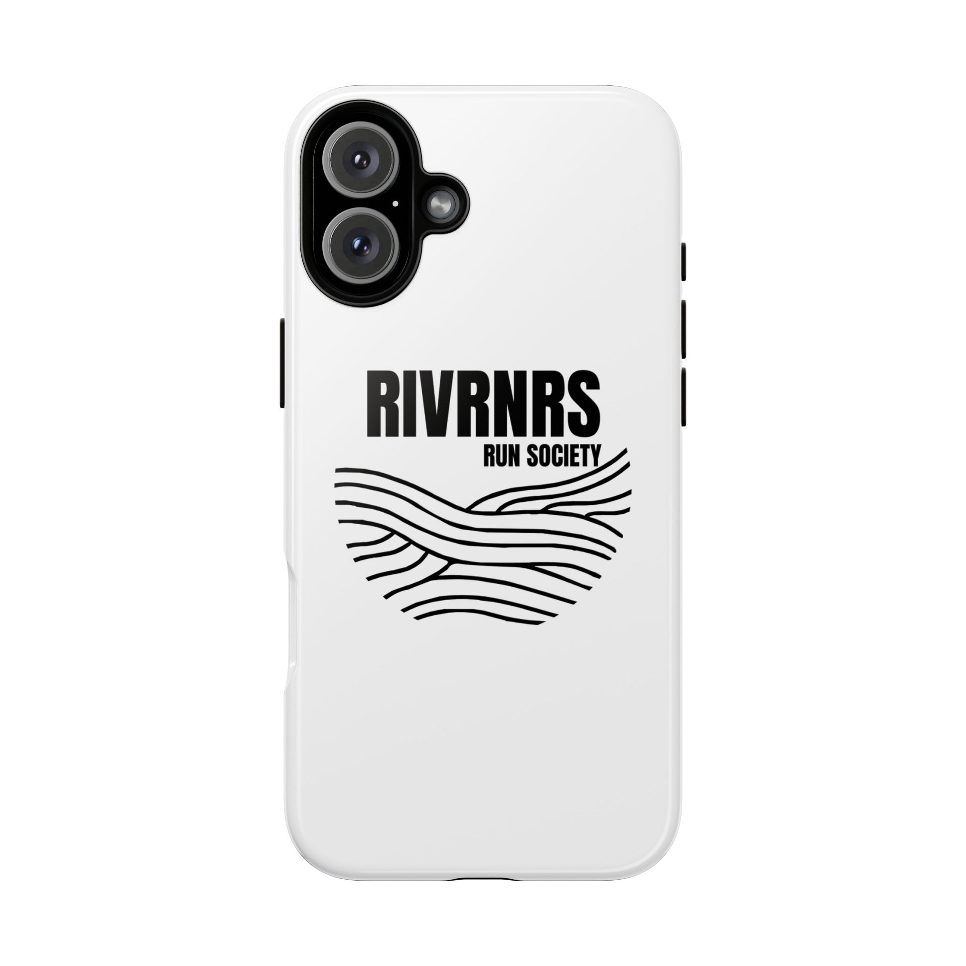 RIVRNR Run Society Phone Case, Tough Phone Cover, Run Enthusiast Gift, Adventure Accessory, Sporty Tech