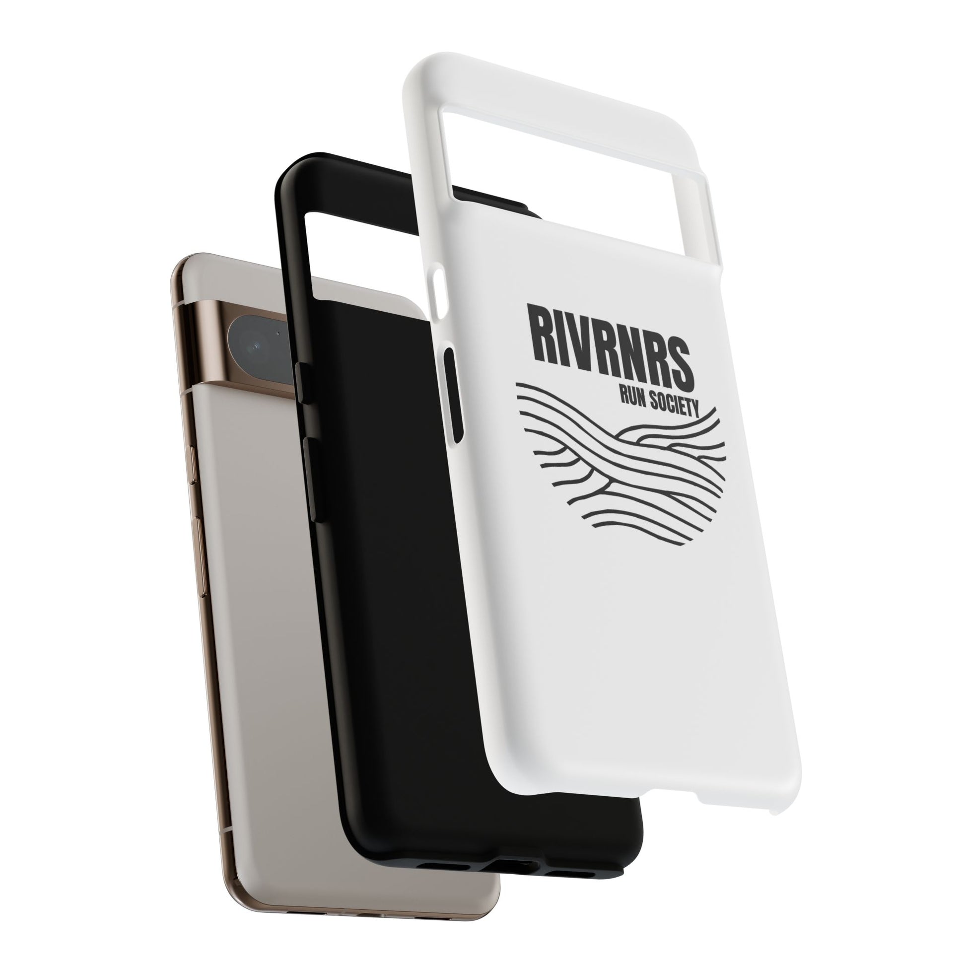 RIVRNR Run Society Phone Case, Tough Phone Cover, Run Enthusiast Gift, Adventure Accessory, Sporty Tech