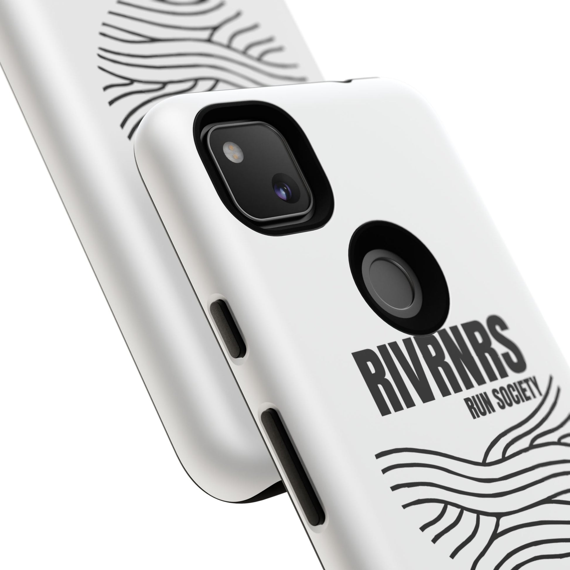 RIVRNR Run Society Phone Case, Tough Phone Cover, Run Enthusiast Gift, Adventure Accessory, Sporty Tech