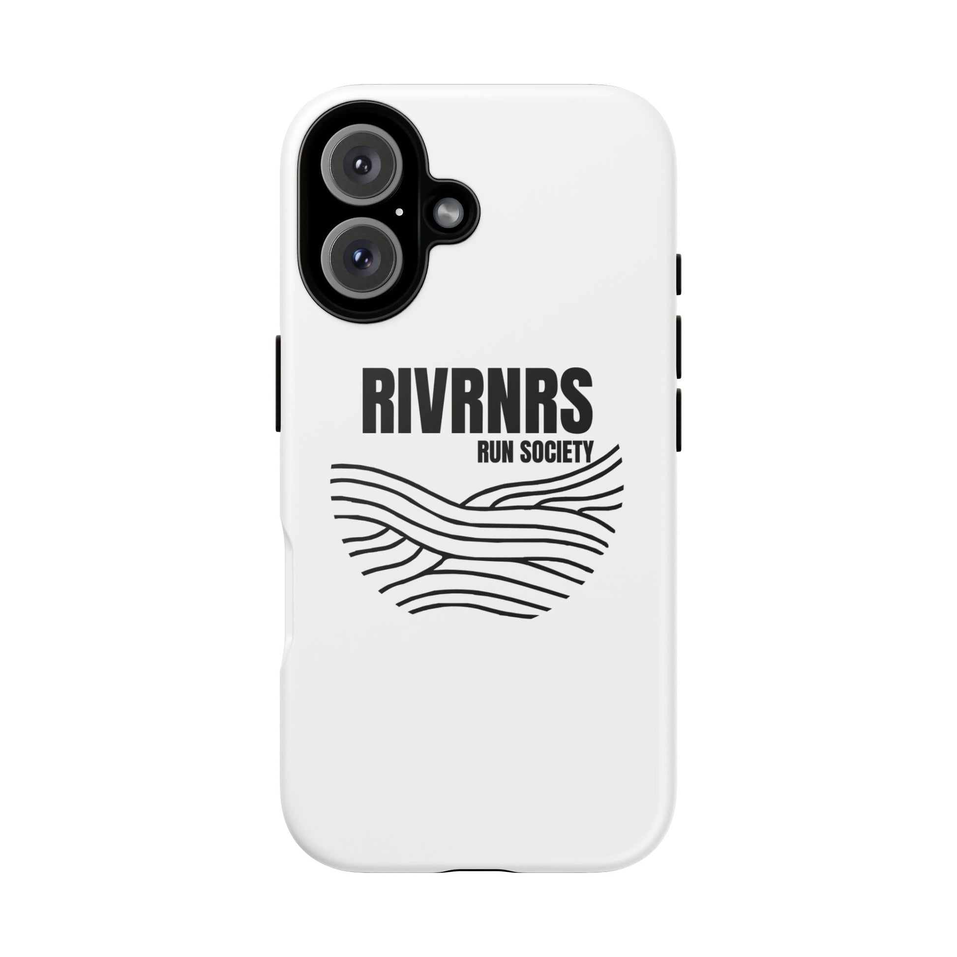 RIVRNR Run Society Phone Case, Tough Phone Cover, Run Enthusiast Gift, Adventure Accessory, Sporty Tech