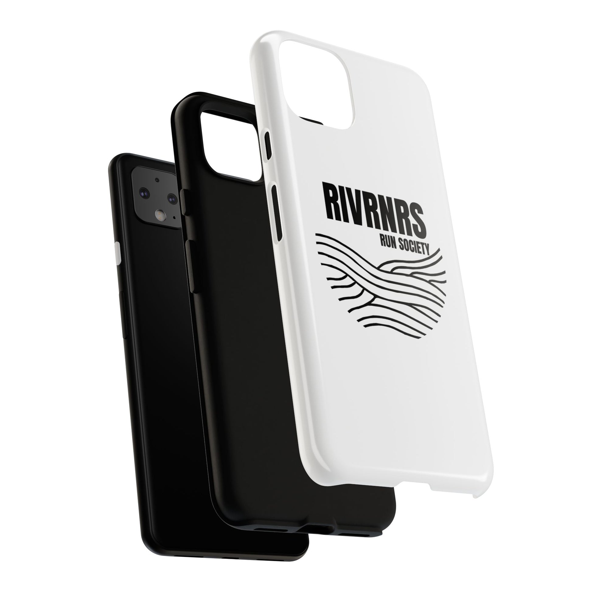 RIVRNR Run Society Phone Case, Tough Phone Cover, Run Enthusiast Gift, Adventure Accessory, Sporty Tech