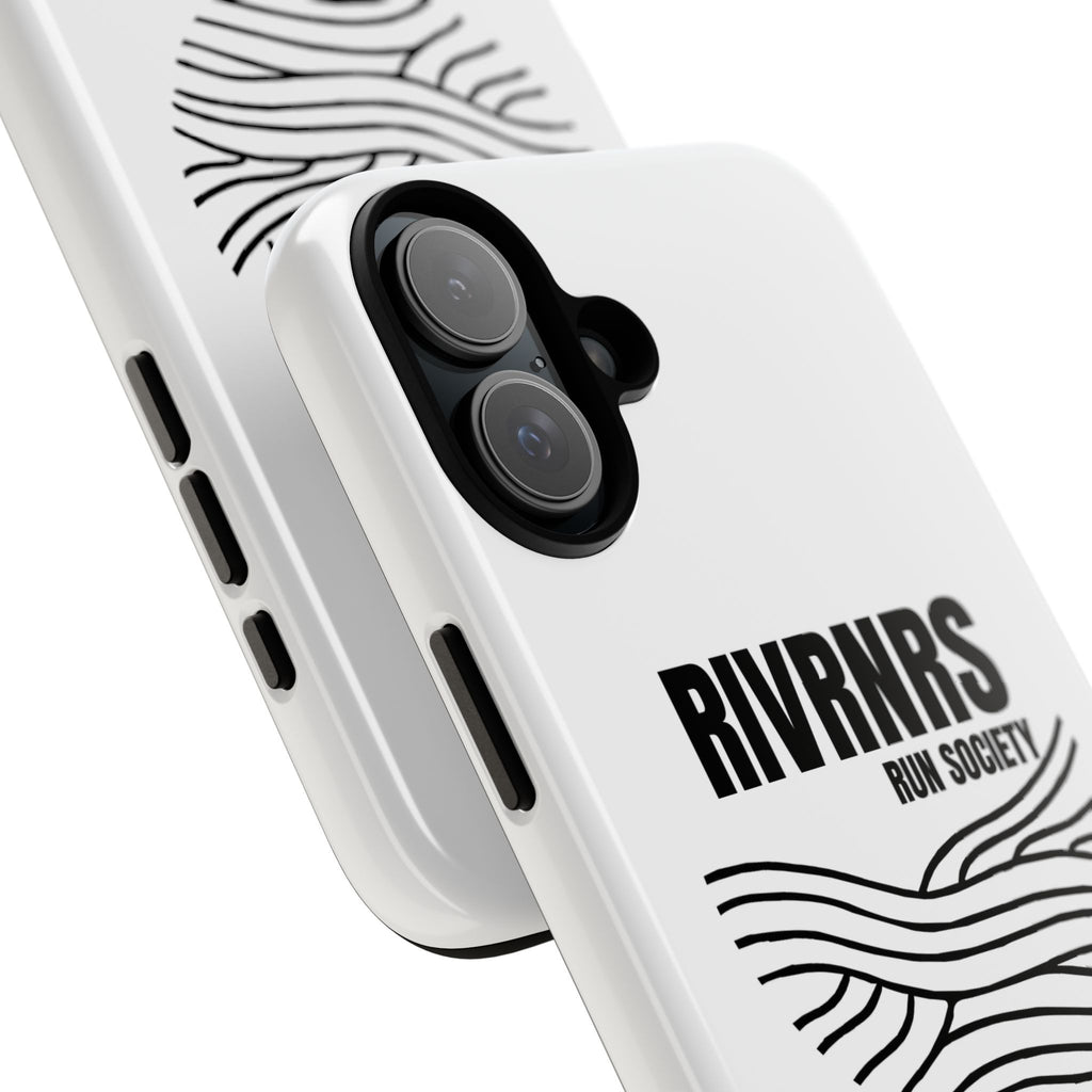RIVRNR Run Society Phone Case, Tough Phone Cover, Run Enthusiast Gift, Adventure Accessory, Sporty Tech