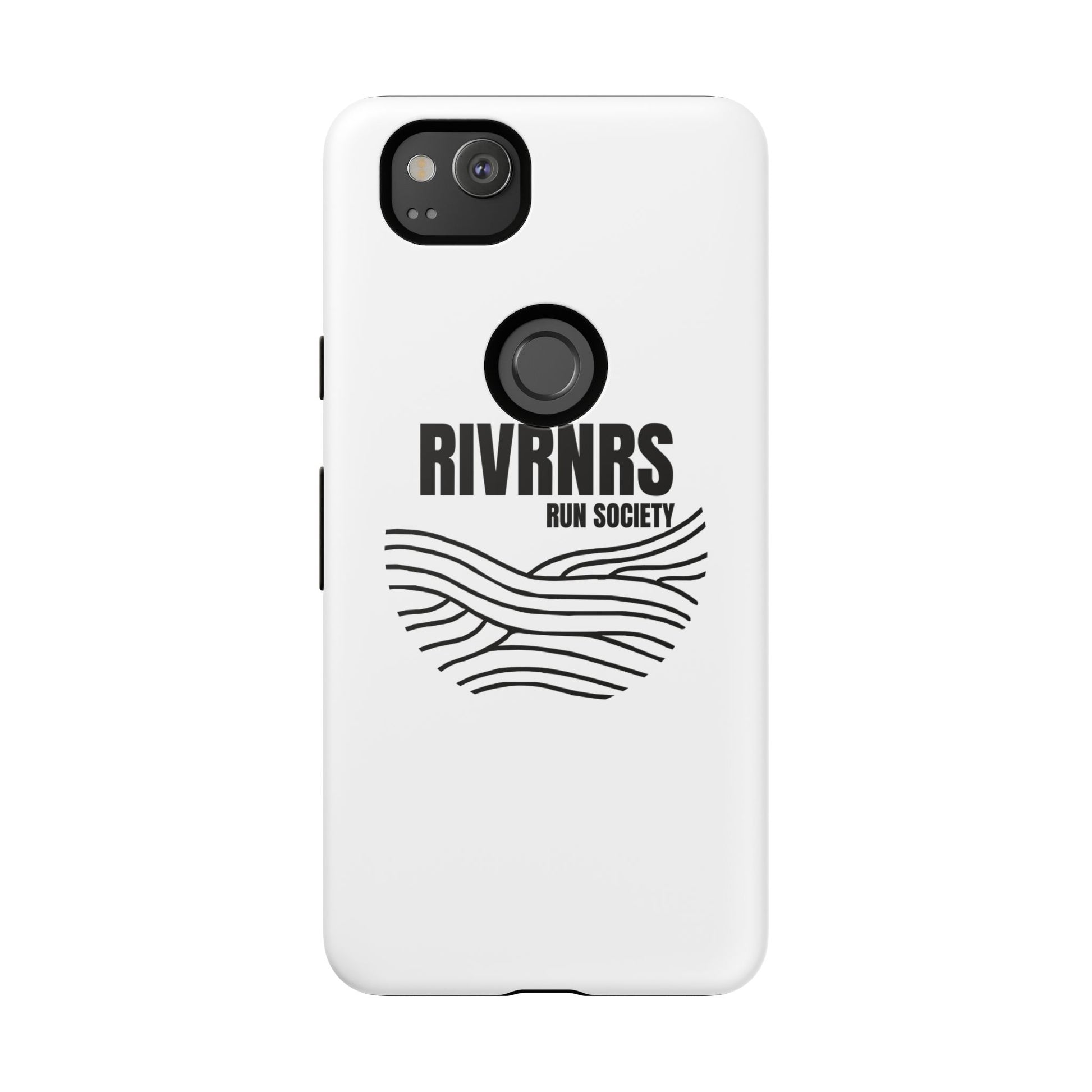 RIVRNR Run Society Phone Case, Tough Phone Cover, Run Enthusiast Gift, Adventure Accessory, Sporty Tech