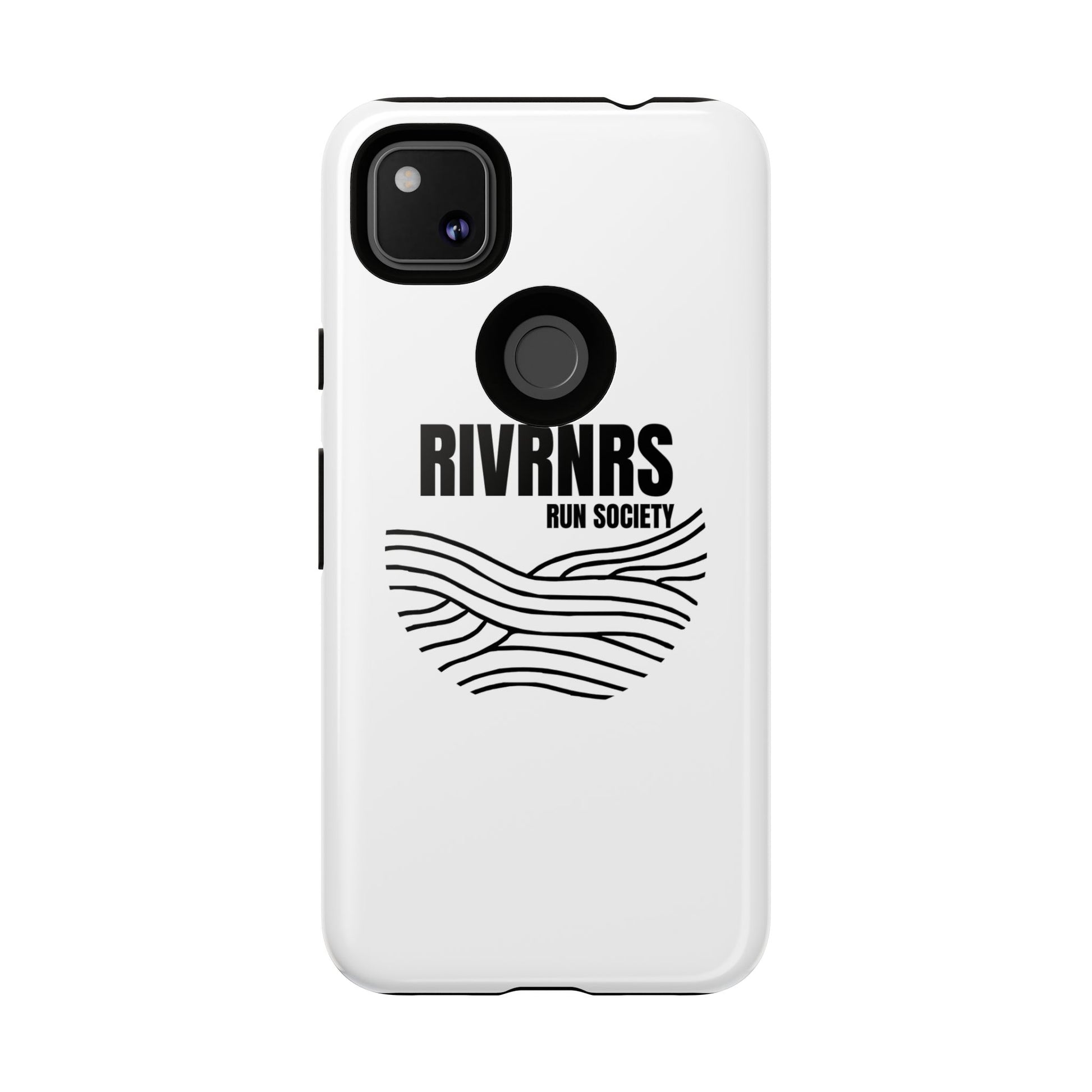 RIVRNR Run Society Phone Case, Tough Phone Cover, Run Enthusiast Gift, Adventure Accessory, Sporty Tech