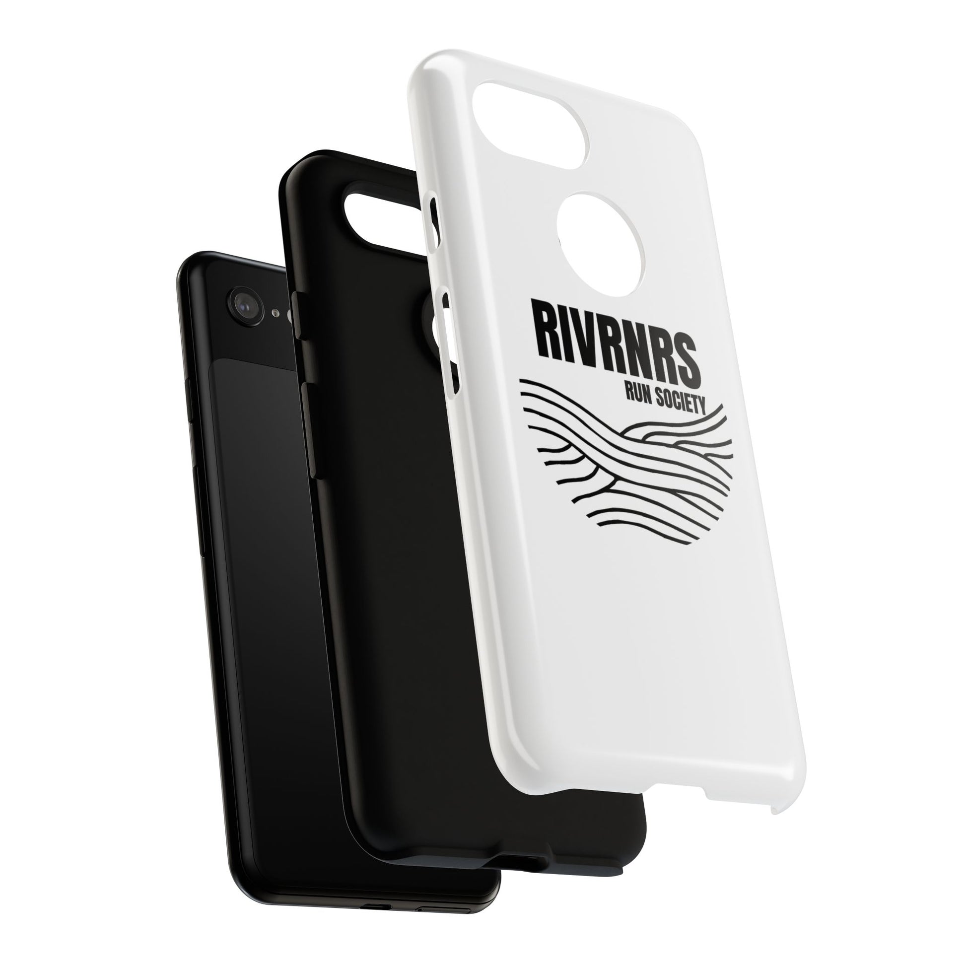 RIVRNR Run Society Phone Case, Tough Phone Cover, Run Enthusiast Gift, Adventure Accessory, Sporty Tech