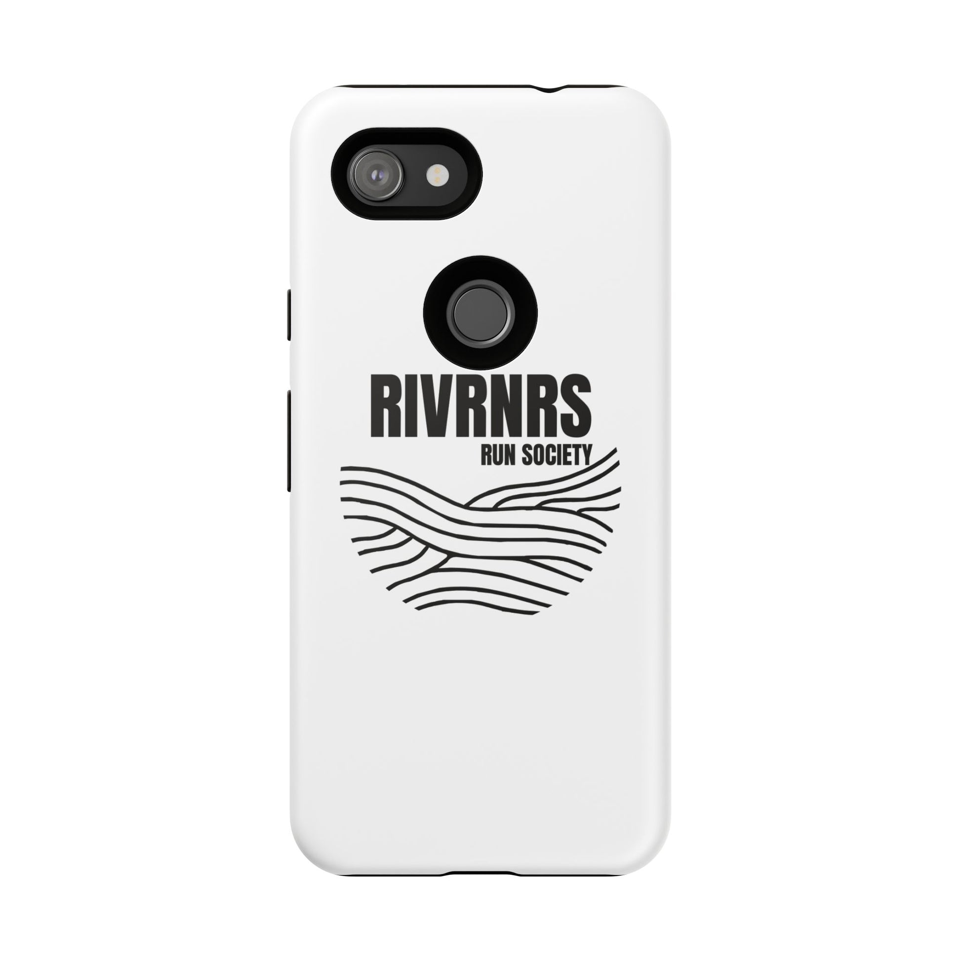 RIVRNR Run Society Phone Case, Tough Phone Cover, Run Enthusiast Gift, Adventure Accessory, Sporty Tech