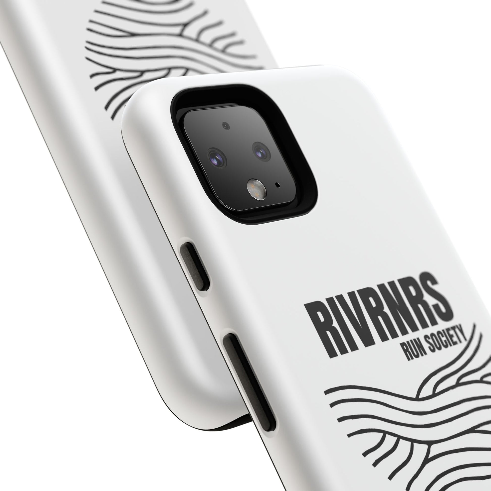 RIVRNR Run Society Phone Case, Tough Phone Cover, Run Enthusiast Gift, Adventure Accessory, Sporty Tech